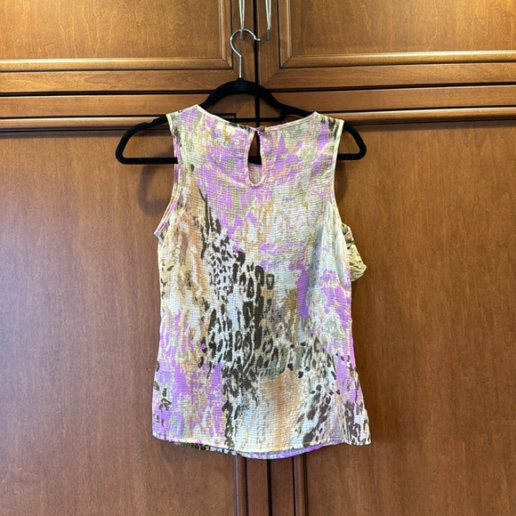 Y2K vintage DKNY Jeans side ruffle tank - Picture 4 of 5